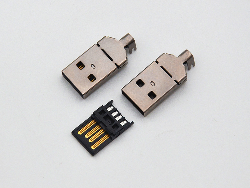 USB 2.0AM两件套 26.5MM